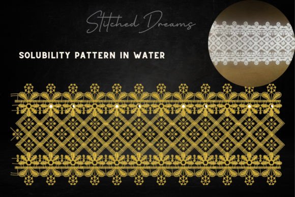 Embroidery Borders of Water-soluble