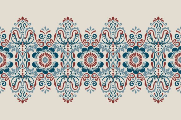 Review: Damask Ikat Floral Embroidery