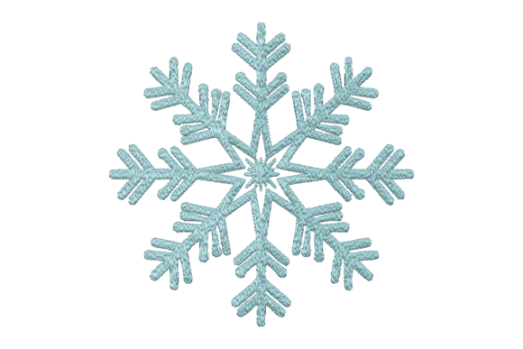 Snowflake Embroidery Design